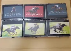 JRA殿堂入り馬 ピンバッジ　ディープインパクト他　6点セット