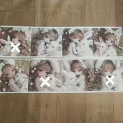 うさぎとデイジーレディ8パネル