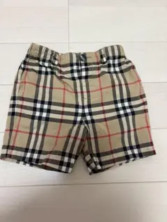 BURBERRY ノバチェック 半袖シャツ、ハーフパンツセット 18M86㎝
