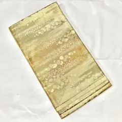 色紙散らし 花 花模様 織り出し 袋帯