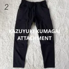 美品✨ ATTACHMENT ストレッチツイルバイカーカーゴパンツ 2