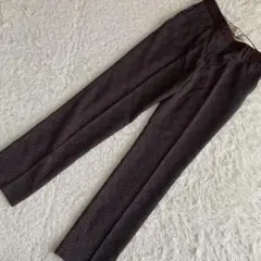 Paul Smith 総柄スラックス ボルドー 40 オシャレ お出かけ 大人