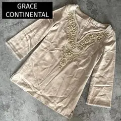 GRACE CONTINENTAL グレースコンチネンタル ワンピース ビジュー