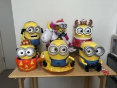ミニオン 6体セット USJ限定 Minion Popcorn