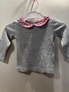 GAP 12-18ヶ月 グレー 長袖シャツ