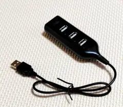 【USB】2.0 4ポートハブ CEマーク付き 充電器 データ転送 ケーブル 線