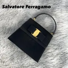 サルヴァトーレフェラガモ Ferragamo バッグ ハンドバッグ ヴァラリボン