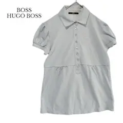 【HUGO BOSS／ヒューゴボス】ポロシャツ　半袖　ライトブルー