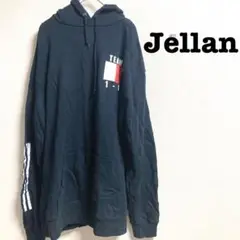 Jellanジェラン　フードパーカー　XXL オーバーサイズ　スポーツ