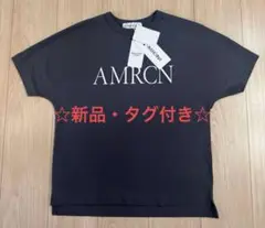 新品　【AMERICANA/アメリカーナ】AMRCN Tシャツ