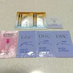 化粧品サンプルセット（DHC,est,La Sana,Grace&Lucere）