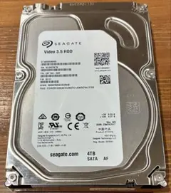 Seagate Video 3.5 HDD 4TB SATA 動作確認済み