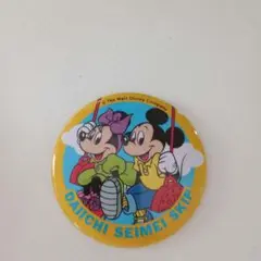ディズニー ミッキー ミニー 缶バッジ