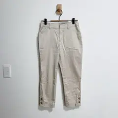 エスピエ　ESPIE 七分丈パンツ　クロップドパンツ　ベージュ