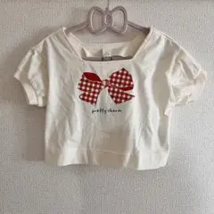 バースデイ cottoli コトリ リボンTシャツ