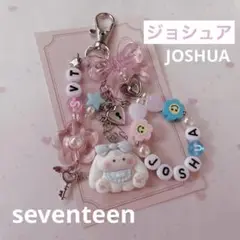 918 ♡ SEVENTEENジョシュア　韓国ビーズキーホルダーオーダー　うさぎ