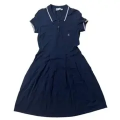 PETIT BATEAU プチバトー 半袖ポロシャツワンピース