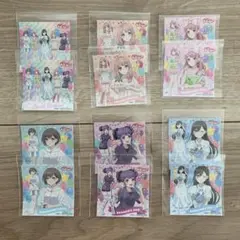 バンドリ ファミマ ステッカー 12枚 全6種 各2枚