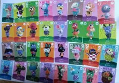 あつまれどうぶつの森　まとめ売り　32枚　アミーボ　amiibo