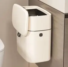 ⟡.·新品未使用⟡.·壁掛けゴミ箱 浮かせる収納 おしゃれ シンプル デザイン
