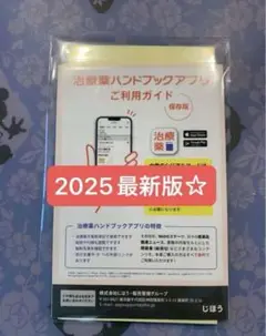 最新版★治療薬ハンドブック2025 付録のみ　ポケットカードセット