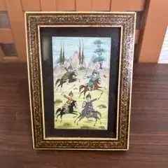 イラン製 ハタム フォトフレーム インテリア ペルシャ 置物