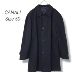CANALI カナーリ　ネイビー トレンチコート Lサイズ CANALI カナーリ ネイビー トレンチコート Lサイズ