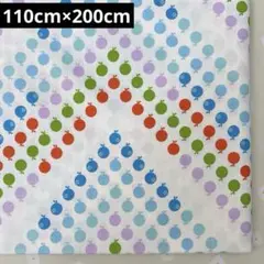 USAコットンシーチング生地 フルーツ 110cm×200cm
