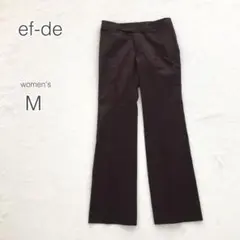 エフデ スラックス ストレッチ 新品タグ 美シルエット オフィス 日本製 M