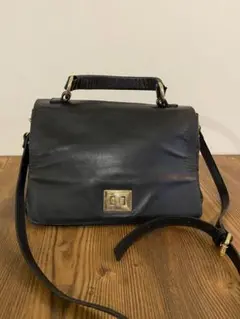 お値下げ MARFA マーファ レザーショルダーバッグ 2WAY