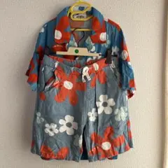 MAKE YOUR DAY 花柄シャツとパンツセット 130