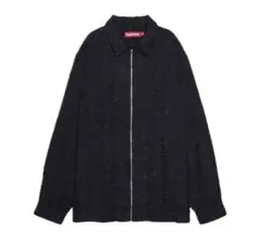 ジャケット・アウター Supreme Boucle Zip Up Shirt Supreme Boucle Zip Up Shirt Black Men's - FW24 - US