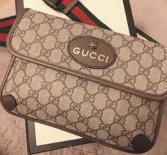 GUCCI グッチ ネオ ヴィンテージ GGスプリーム ベルトバッグ