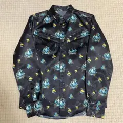 【値下げしました】TOGA PULLA 花柄 ウエスタンシャツ サテン