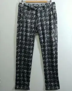 新品‼️ガッチャゴルフ‼️千鳥迷彩裏フリースパンツ‼️