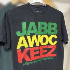 レゲエ・ラップ・ヒップホップ・ラスタカラー・両面プリントTシャツ・黒・Mサイズ