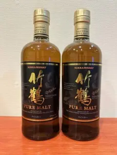 NIKKA 竹鶴 ピュアモルト 2本セット