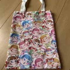 ミルキー ペコちゃん キャラクター手提げ袋