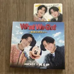 What We Got ～奇跡はきみと～/I Know