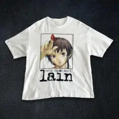 Serial experiments lain Tシャツ ショート丈 短丈