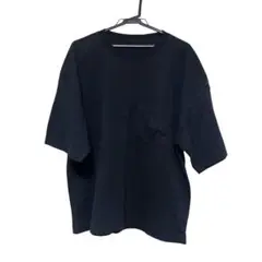 黒色半袖 Tシャツ Mサイズ　ポケット付き