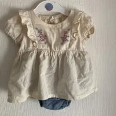 小花柄 セットアップ 80サイズ