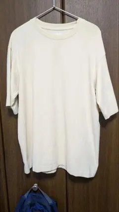 UNIQLO U イエロー Tシャツ Lサイズ
