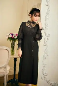 正規herlipto race-trimmed bella midi dress