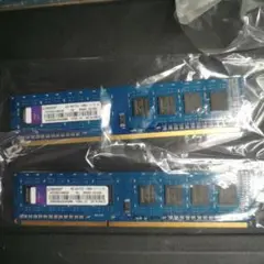 Kingston 4GB DDR3 メモリ 2枚セット