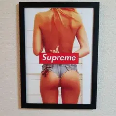 SUPREME アートポスター(パロディー)