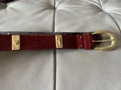 vintage アンティークベルト　italy dcux et demi