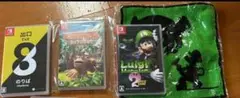 Nintendo Switchソフト3本とタオルセット