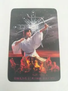 薬師丸ひろ子　カードカレンダー　里見八犬伝　1984
