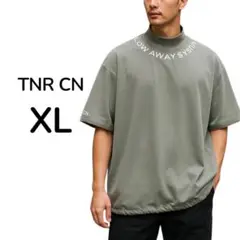 黒M 今季完売サイズ　ラフロッグ　TNRCN モックネックトレーナー 黒M 今季完売サイズ ラフロッグ TNRCN モックネックトレーナー